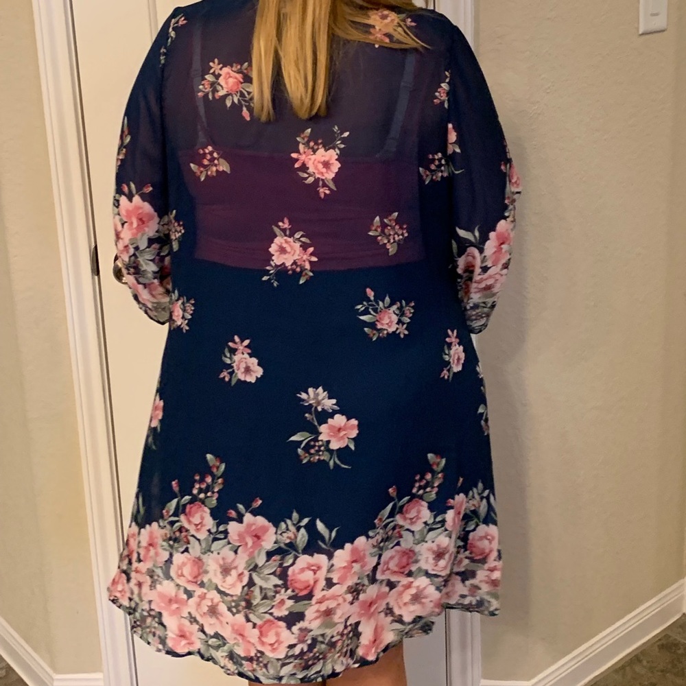 Plus size beautiful open kimono - Picture 3 of 6